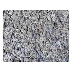 Cracked Texture Print Double Sided Flano Blanket (large) 