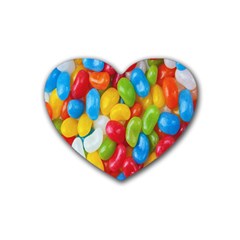 Candy-ball Rubber Coaster (heart)