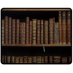Books Covers Book Case Old Library Fleece Blanket (medium) 