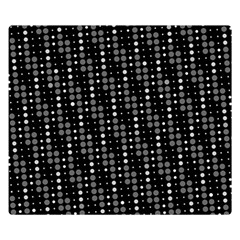 Illustration  Dots Dot Geometric Pattern Digital Art Double Sided Flano Blanket (small) 