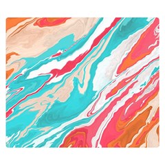 Stone Marble Texturw Pattern Double Sided Flano Blanket (small) 