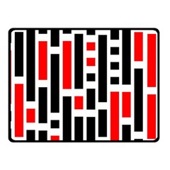Illustration Background Geometric Pattern Fleece Blanket (small)