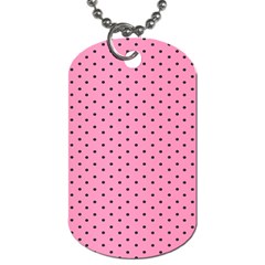 Polka Dot Dots Pattern Dot Dog Tag (one Side)