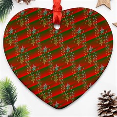 Holidays Heart Ornament (two Sides)