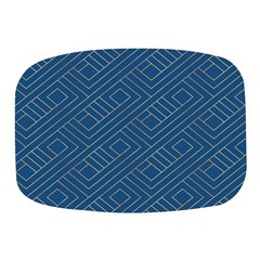 Abstract Geometry Pattern Mini Square Pill Box