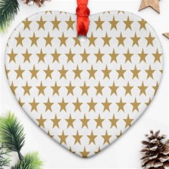 Stars-3 Heart Ornament (two Sides)