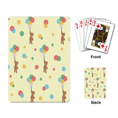 Bear 2 Playing Cards Single Design (rectangle)