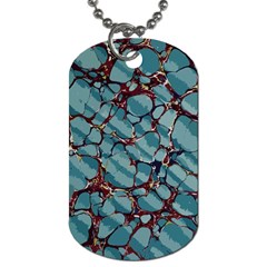 Marble Rock Pattern Texture Antique Dog Tag (one Side)