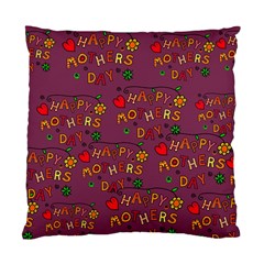 Seamless,happy Mothers Day Standard Cushion Case (one Side)