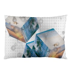 Cubes 3d Mockup Dots Game Cutout Pillow Case (two Sides)