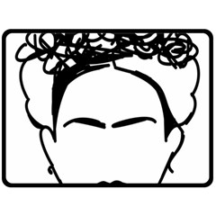 Frida Kahlo  Fleece Blanket (large) 