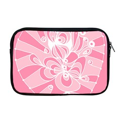 Pink Zendoodle Apple Macbook Pro 17  Zipper Case