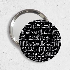 Sanscrit Pattern Design 2 25  Handbag Mirrors