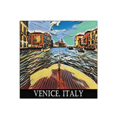 Gondola View   Satin Bandana Scarf 22  X 22 