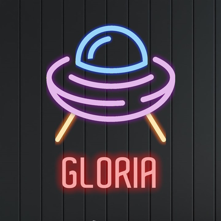 Personalized UFO Name Neon Signs and Lights