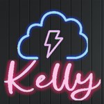 Personalized Cloud Thunder Name Neon Signs and Lights Front