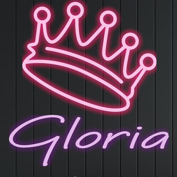 Personalized Crown Name Neon Signs and Lights