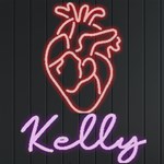 Personalized Heart Name Neon Signs and Lights Front
