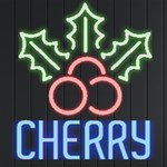 Personalized Xmas Leaf Name Neon Signs and Lights Front