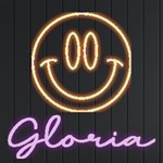Personalized Smiley Face Name Neon Signs and Lights Front