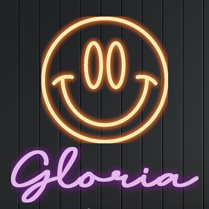 Personalized Smiley Face Name Neon Signs and Lights