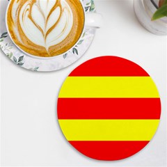 Aust Agder Flag Uv Print Round Tile Coaster