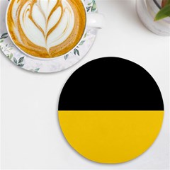 Baden Wurttemberg Flag Uv Print Round Tile Coaster