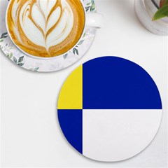 Bratislavsky Flag Uv Print Round Tile Coaster
