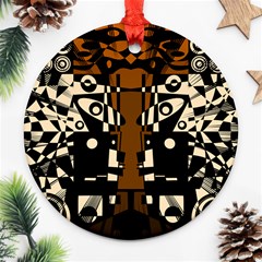 Ethnicity  Round Ornament (two Sides)