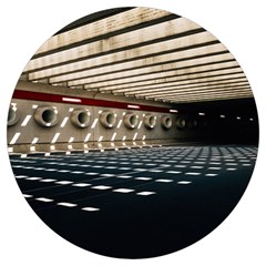 Dark Tunnels Within A Tunnel Round Trivet