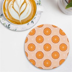 Orange Slices! Uv Print Round Tile Coaster