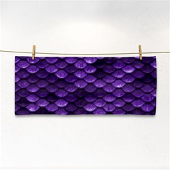 Purple Scales! Hand Towel