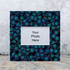 Background Abstract Textile Design White Box Photo Frame 4  X 6 