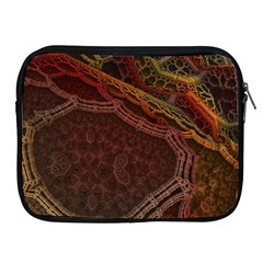Fractal Pattern Geometric Pattern Apple Ipad 2/3/4 Zipper Cases