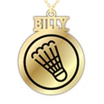 Personalized Name Sport sign 925 Sterling Silver Pendant Necklace Front