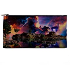 Lake Galaxy Stars Science Fiction Pencil Case