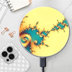Fractal Art Fractals Digital Art Wireless Fast Charger(white)