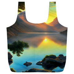 Benevolent Lake Full Print Recycle Bag (xxxl)