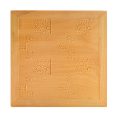 Background Pattern Texture Design Dots Wallpaper Wood Photo Frame Cube