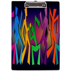 Dancing A4 Acrylic Clipboard