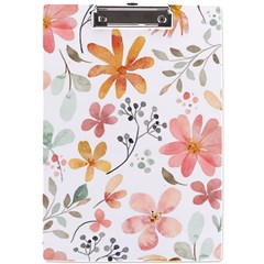 Flowers-107 A4 Acrylic Clipboard