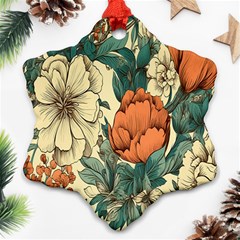 Generated Snowflake Ornament (two Sides)