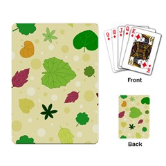 Leaves-140 Playing Cards Single Design (rectangle)