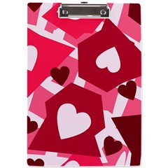 Pink-17 A4 Acrylic Clipboard