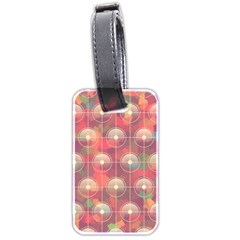 Background Abstract Luggage Tag (two Sides)