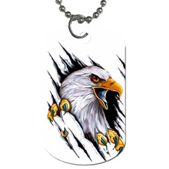 Eagle Dog Tag (one Side)