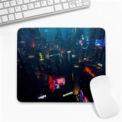 Cityscape Digital Art Large Mousepad