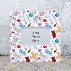 Medicine White Box Photo Frame 4  X 6 