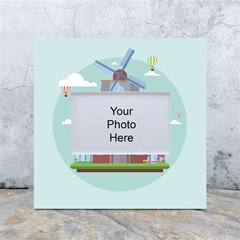 Amsterdam Landmark Landscape White Box Photo Frame 4  X 6 