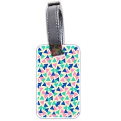 Pop Triangles Luggage Tag (two Sides)